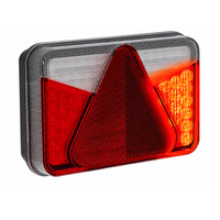 ASPÖCK MULTILED V rear lamp bayonet 8PIN 5 functions right