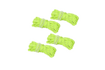 Set of four ProPlus guy lines 361802 fluorescent lines for a 4m tent