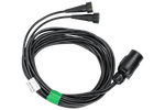 ASPÖCK 58-1022-087 electrical installation trailer harness 4.5 m 7PIN plug bayonets 2x5PIN
