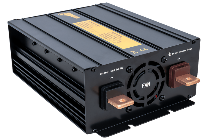 Voltage converter 24V/230V (1000/2000W) KAMAR E1927