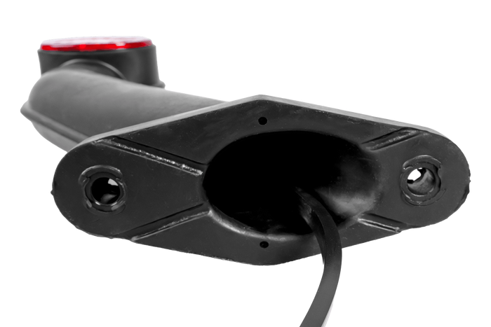 ASPÖCK SUPERPOINT II right marker lamp on a rubber arm with a side cable