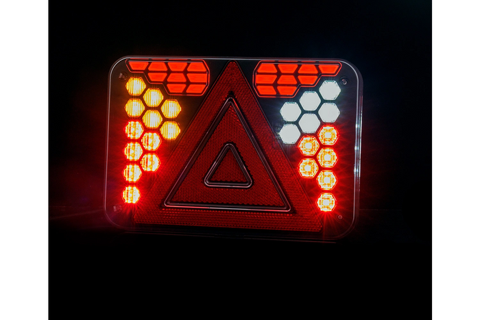HORPOL LZD 3215+3216 rear lights, 2m cable, 7 functions, left+right
