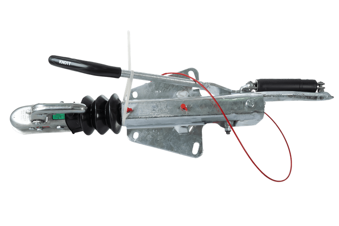 KNOTT KF17C overrun device with K20B hitch for 1700 kg trailer with V-type drawbar