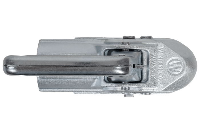 WINTERHOFF WW 30-K+Z ball hitch for a 3000kg trailer with a 35-51mm pipe drawbar, cast iron