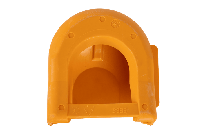 Safety cover for the STEELPRESS SDP-05 Soft Dock ball hitch with space for the plug