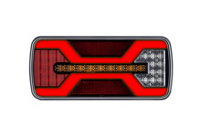 KAMAR X-SPIDER L2424 LED rear light 5 functions universal