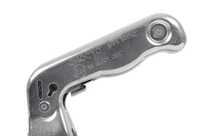 CHOOYO JD.00.53.009 ball hitch for 800kg trailer with 60mm square drawbar
