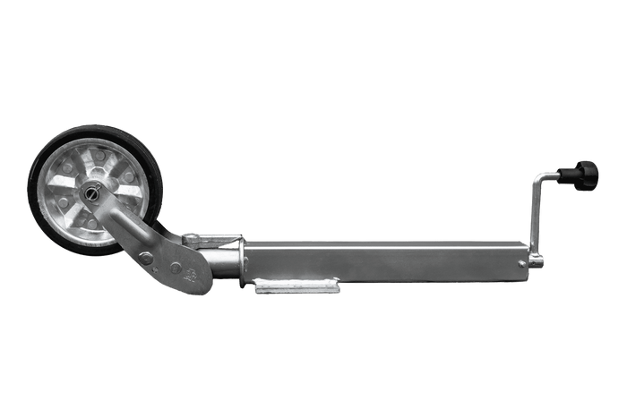 UNITRAILER automatic jockey wheel with handle 400kg 60mm 470-785mm