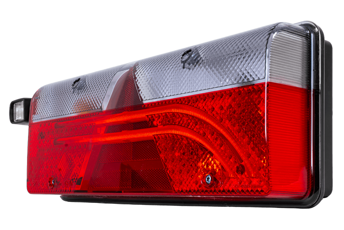 ASPÖCK EUROPOINT III LED bayonet tail lights 7PIN ASS2 with horn 7 functions left+right