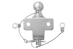 ProPlus 341216V01 towbar ball dual-function tow hitch 50mm 3500kg