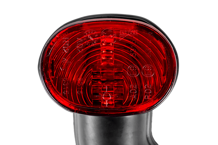 ASPÖCK SUPERPOINT II marker lamps left + right on a rubber arm with a side cable