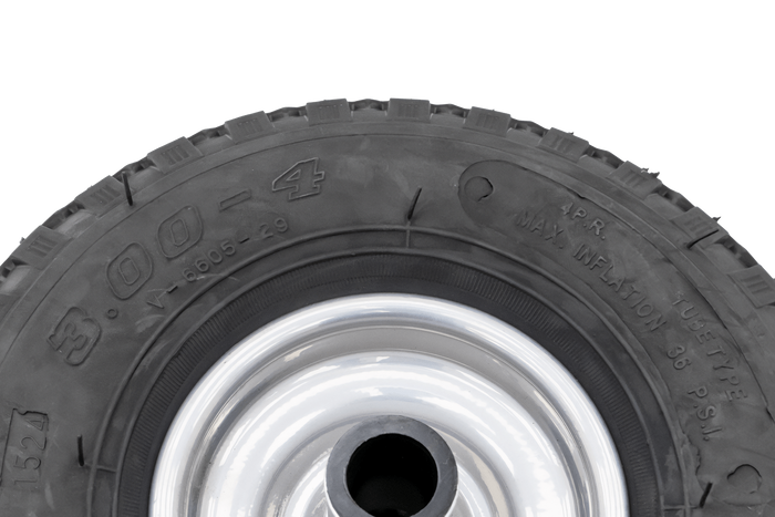 Spare wheel for the KNOTT 411414.001 jockey wheel 260x85mm
