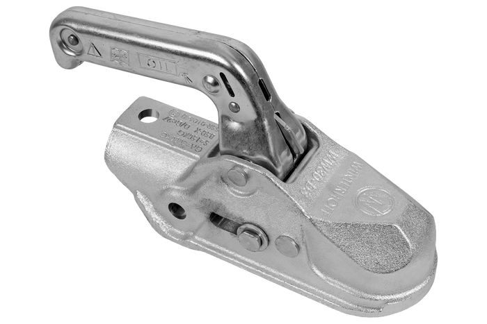 WINTERHOFF WW 30-D3-K1212 ball hitch for 3000kg trailer with 50-51mm pipe drawbar, cast iron