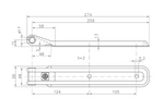 WINTERHOFF BSCH 10-17-270-SO trailer side hinge for trailer side mounting