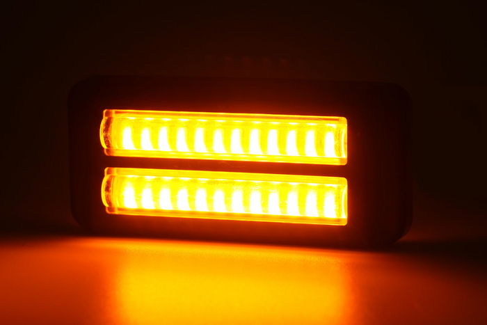 Warning lamp WAŚ 2469 W284 LED flashing lamp orange MASTER/SLAVE