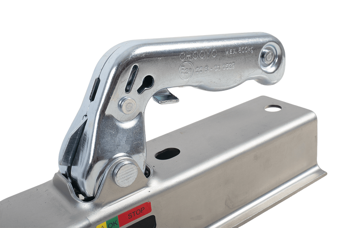 CHOOYO JD.00.53.001 ball hitch for 800kg trailer with 50mm square drawbar