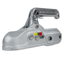 WINTERHOFF WW 30-K+Z ball hitch for a 3000kg trailer with a 35-51mm pipe drawbar, cast iron