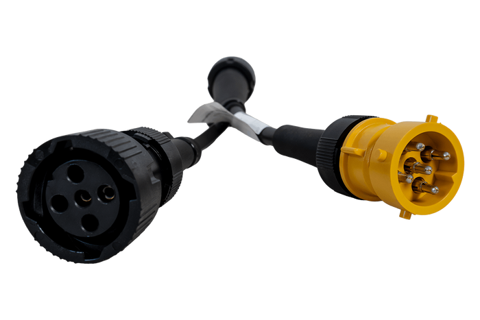 ASPOCK 5-PIN bayonet adapter with fog light and reversing light branch 0.1m