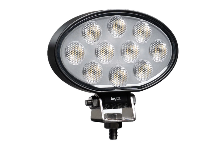 LED work lamp reflector LAYTZ LY7401 40xLED 4000lm oval