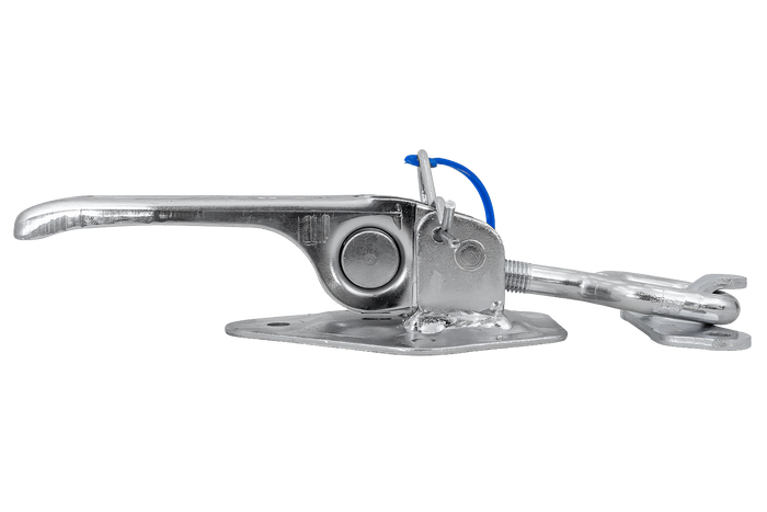 Side hitch with STEELPRESS ZB-15A+Z-15 fastener, complete eccentric closure of the trailer side