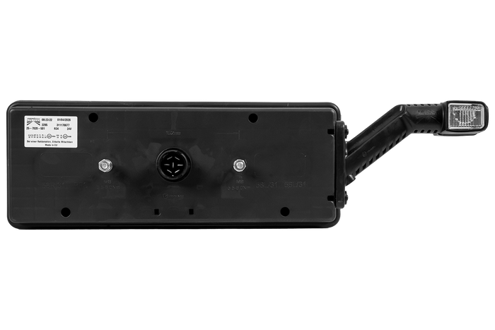 ASPÖCK EUROPOINT III LED bayonet tail light 7PIN ASS2 with horn 7 functions left