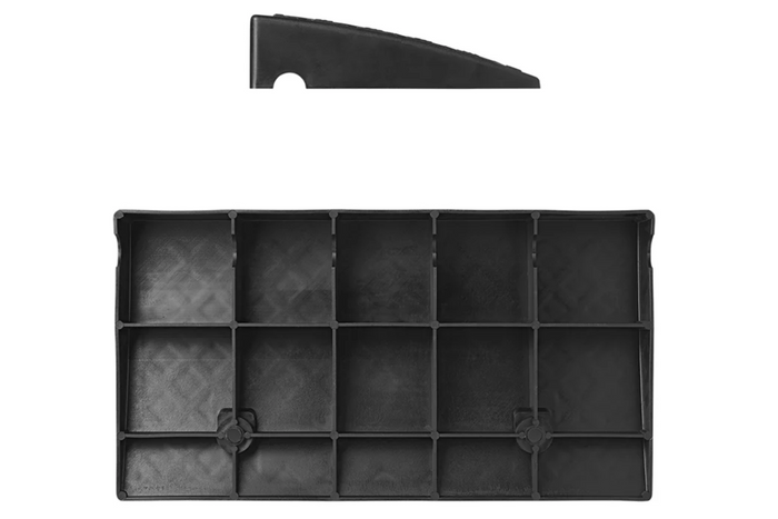Set of two ProPlus 361570 drive-on ramps, rubber ramps 7cm, 3000kg