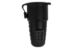 MANTES 3P female socket, rubber, with flap, 16A, 250V